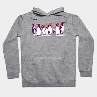 Happy Christmas Penguins Hoodie